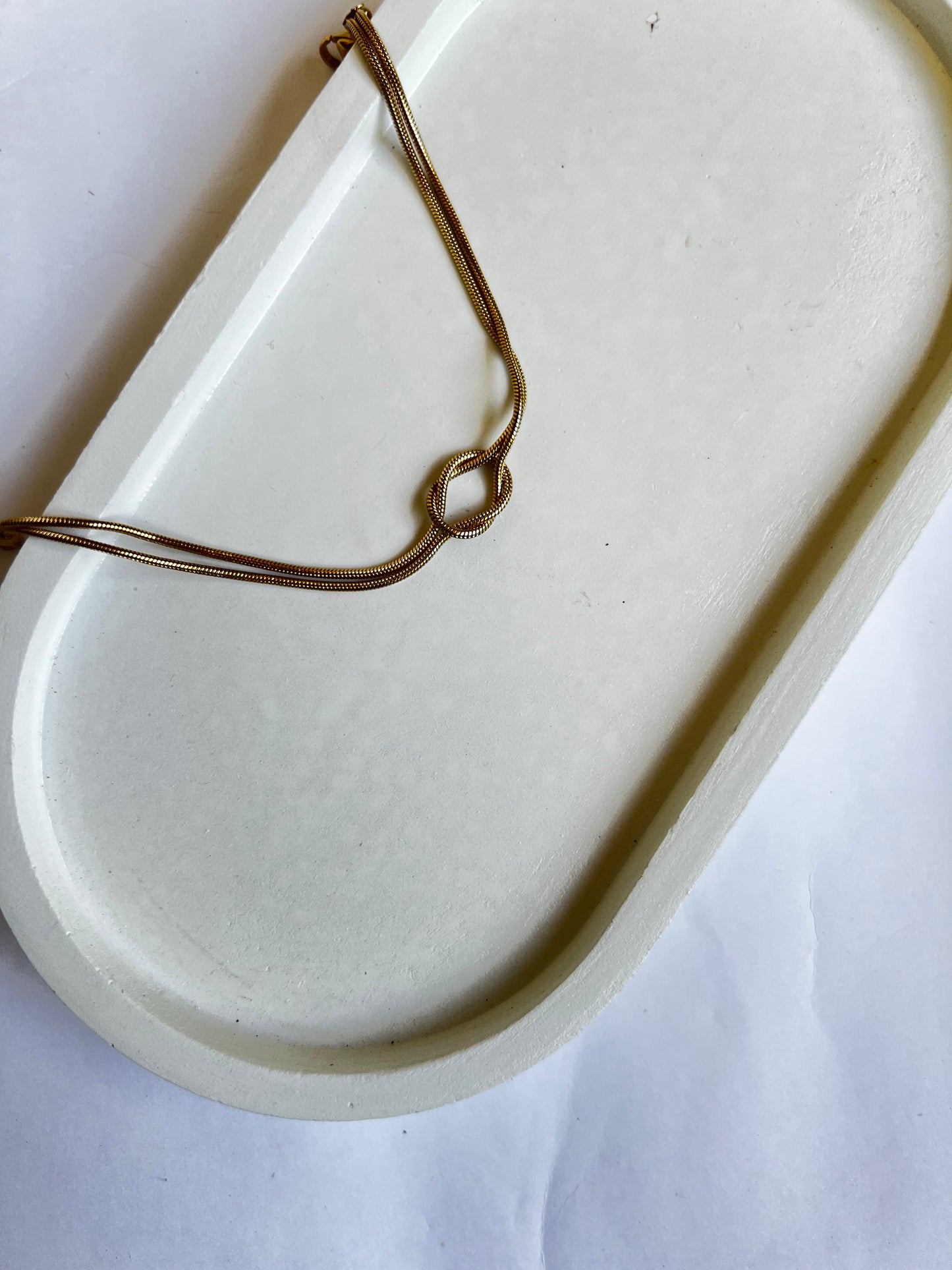 Minimalist Knot Charm Bracelet – 316L Stainless Steel | Anti-Tarnish | Daily Wear Jewelry