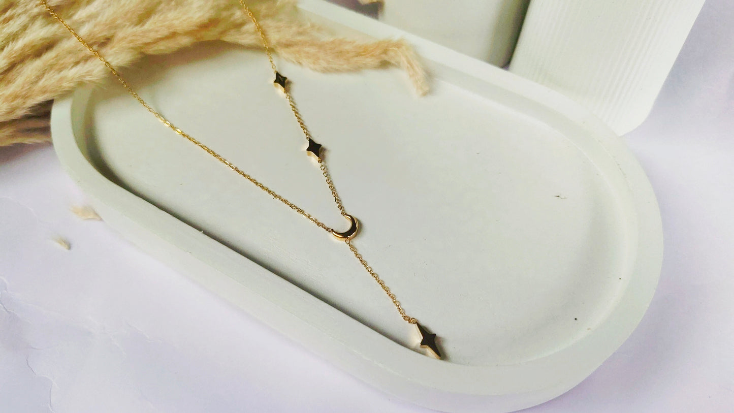 Moonveil Dainty Necklace