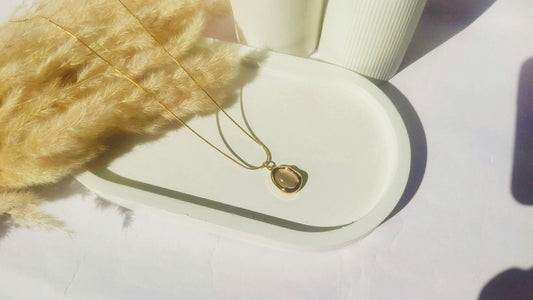 Moonmist Golden Necklace