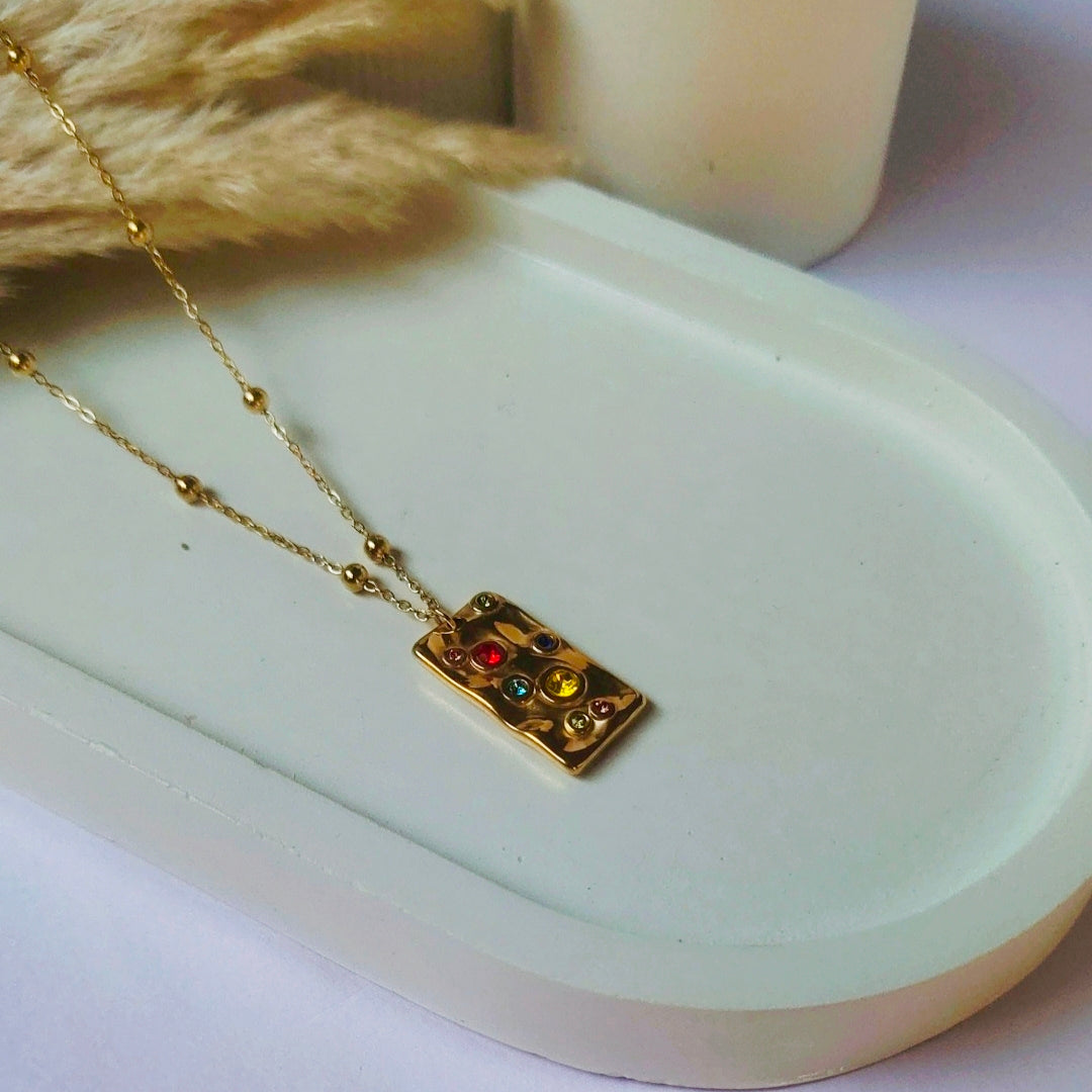 Fiesta golden necklace