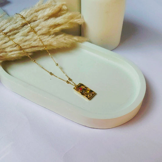 Fiesta golden necklace