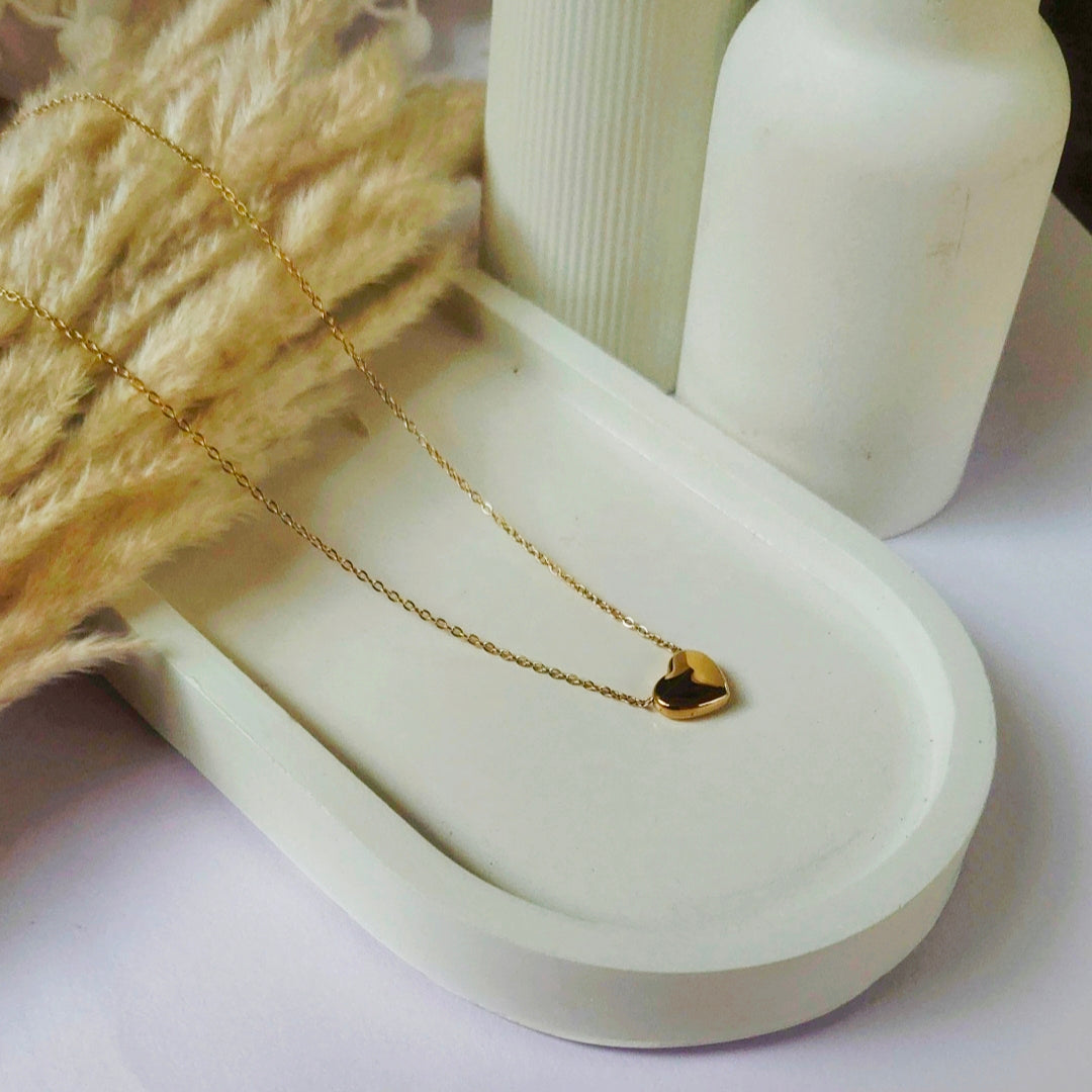 Golden Heart Necklace