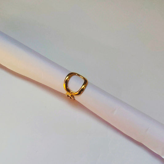 Luna Abstract Ring (Adjustable)
