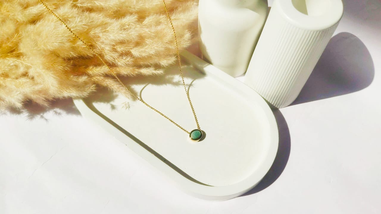 Olea Aquastone Necklace