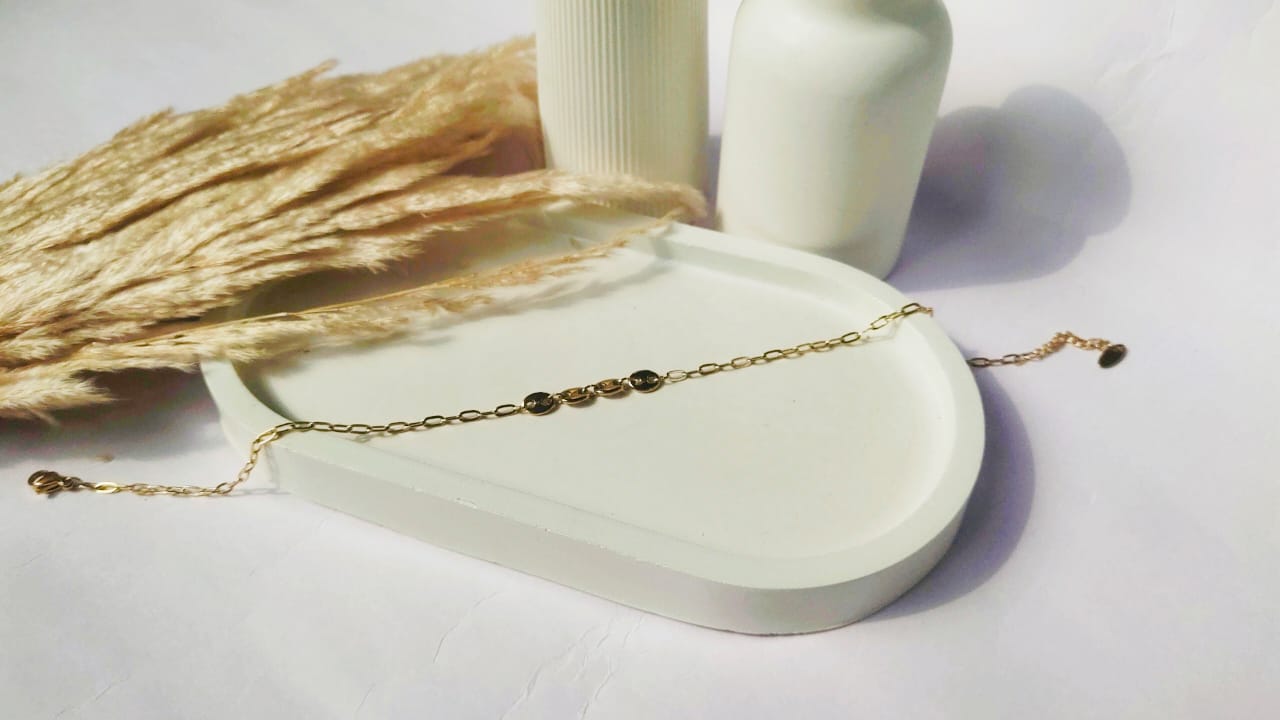 Golden Loop Anklet (Single)