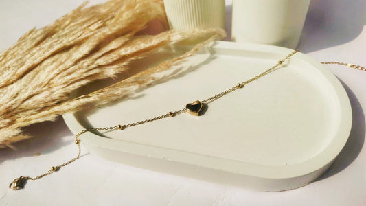 Noir Heart Anklet (Single)